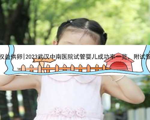 <b>武汉妇女权益供卵|2023武汉中南医院试管婴儿成功率一览，附试管医生推荐</b>