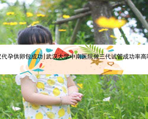 武汉代孕供卵包成功|武汉大学中南医院做三代试管成功率高吗？